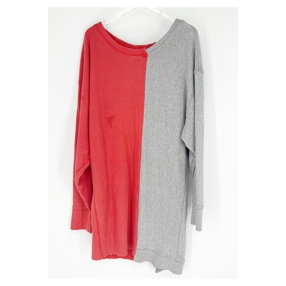 Free People Coloring In Sweatshirt Dress L Poppi - Picture 2 of 7